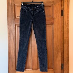 Lucky Brand Brooke Legging Velvet Blue Pants Size 0 / 25